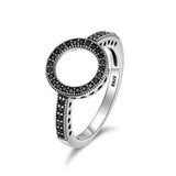 Silver Hole Ring