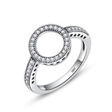 Silver Hole Ring